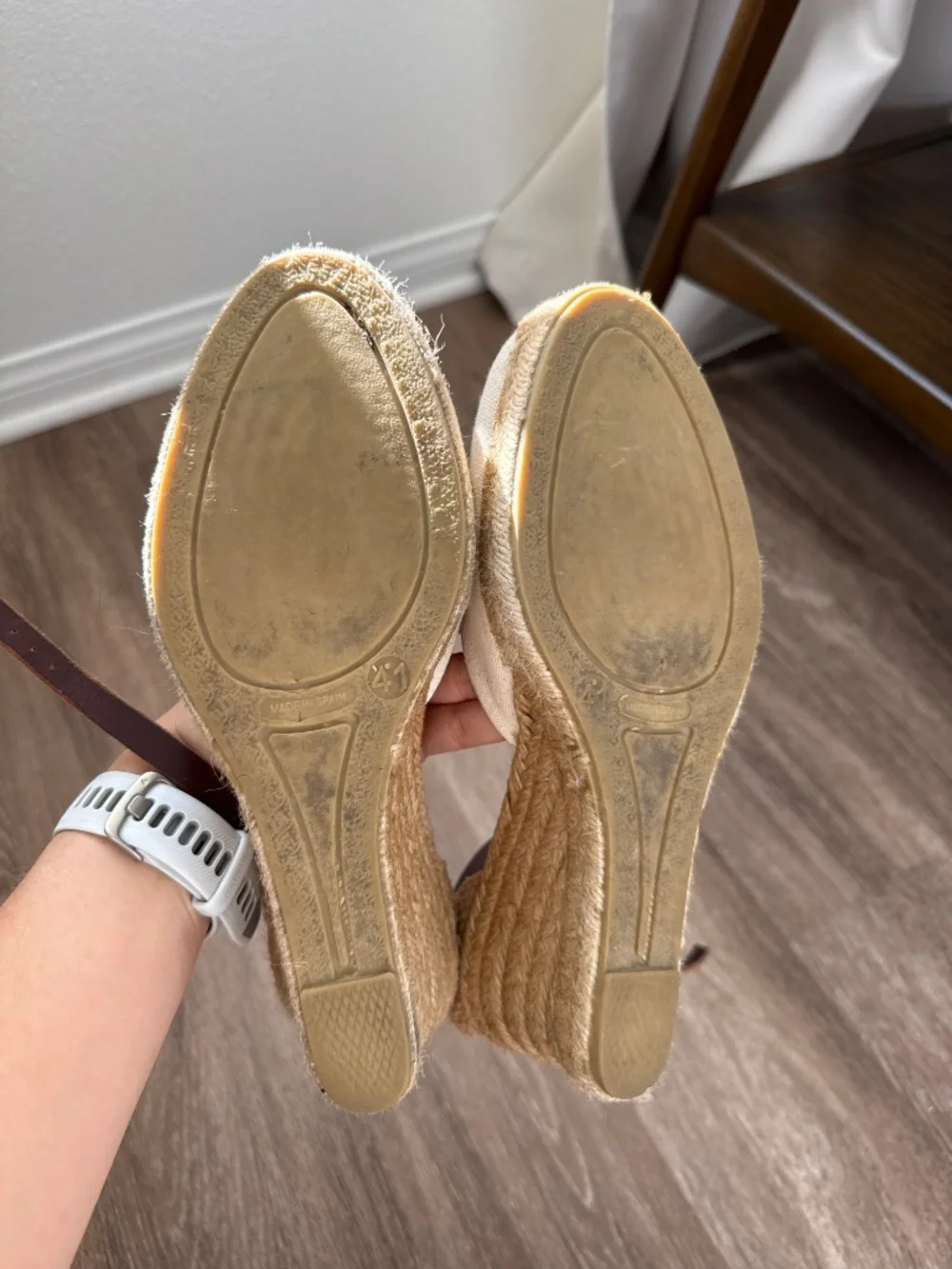Sezane | Mélanie Espadrilles Ecru Toile | Size 41